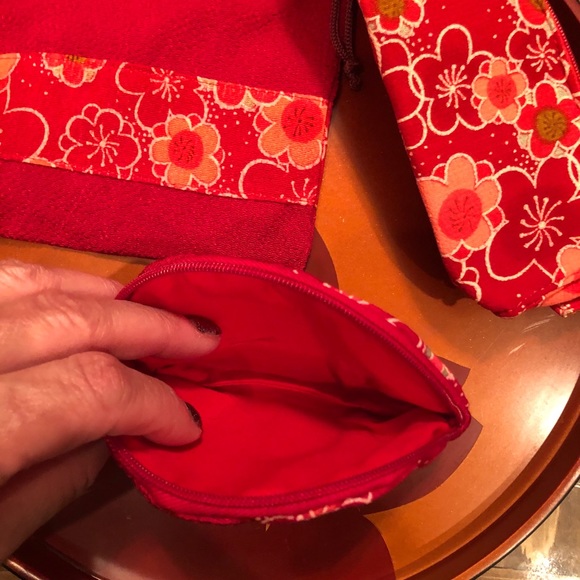 Cosmetic Bags Set of 3 Made in Japan - Picture 5 of 8